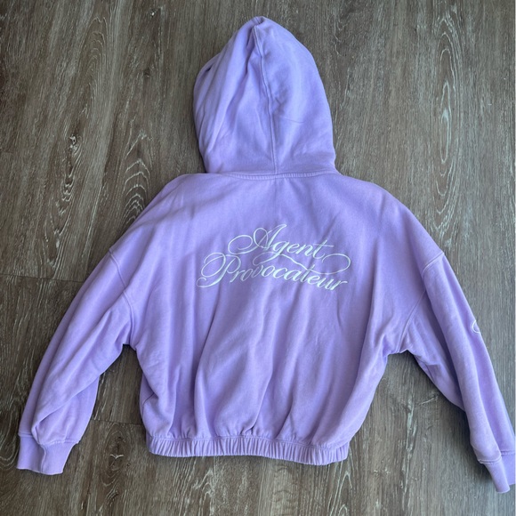 Agent Provocateur Rayley matching Sweats Set size Small in Lilac Purple - Picture 5 of 16